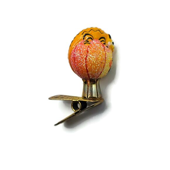 Patricia Breen Petite Miniature Chameleon Jack O Lantern Halloween Clip Ornament - Picture 6 of 8